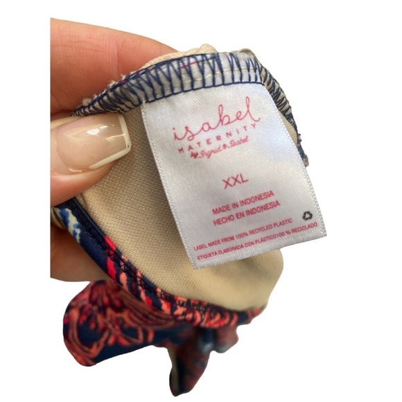 Isabel Maternity | Flower | Halter | Swimsuit | Size:  XXL - Picture 9 of 10